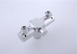 Double Switch Thermostatic Tempering Valve 38 Degree Copper For Solar Shower