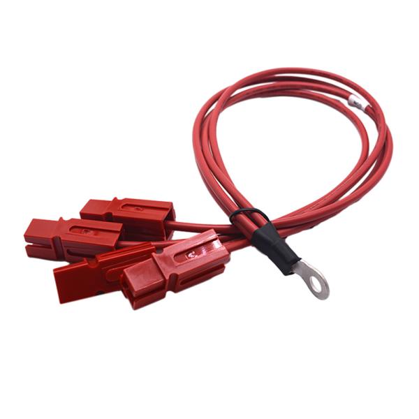 Photovoltaic Power Cable Assemblies UL1015 Circular Terminal Single Pole Plug