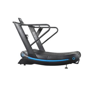 Quality Fitness Non Powered Curved Mechanical Treadmill Running Workout Machine wholesale