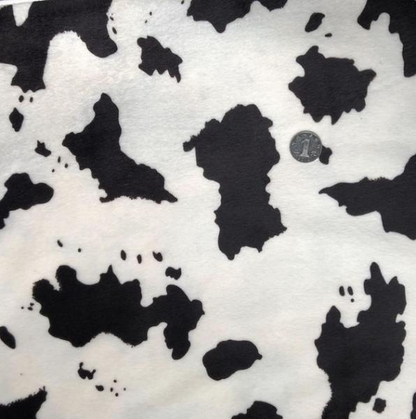 100% polyester printed animals extra soft velboa fabric used for toys/sofa