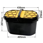 Construction Machinery Parts Air Filter 496-9845 496-9846 Compressor 349GC