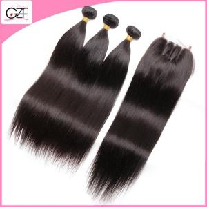 Quality Hot Sale Hair Bundles and Closure for Wholesale Mongolian Straight Hair with Closure wholesale