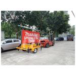 1pcs Outdoor Highway Traffic LED Message Board Screen with Trailer 256*128 32768