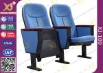 Gravity Wear - Resistant Fabric Church Auditorium Chairs With Writing Pad