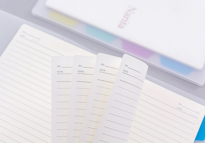 Office and Student A5/B5 40 Sheets Plastic Cover Note Book with Transparent Cover