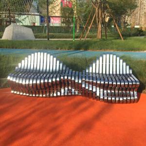 Quality Stainless Steel SGS 280cm 4 Seater Garden Bench wholesale