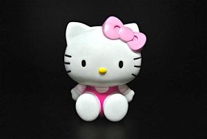 Quality 5 Inch Hello Kitty Coin Bank , Lovely Coin Saving Bank For Little Girl wholesale