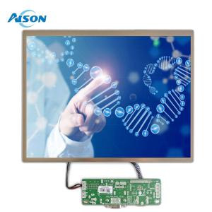 Quality 12.1 inch 1024x768 IPS LVDS Industrial TFT Display 650cd/m2 wholesale