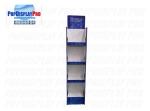 Heavy-duty 72kgs Loading Capability 4C Printed Bloom Chemist Cardboard Shelf