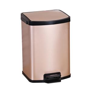 Quality Anti Smudge 1.32 Gallon Stainless Steel Dustbin wholesale