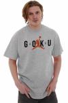 Funny Vintage Anime Shirts Sports Grey Color Popular Fashionable Machine