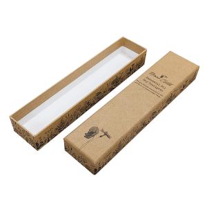 Quality Paper Luxury Design Craft Ivory Paper Lid And Base Cardboard Jewelry Packaging Gift Box With Foam wholesale