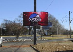 Quality 7500CD Outdoor P10 / P8 / P6 Front Service LED Display 10000 Dots/Sqm Pixel wholesale