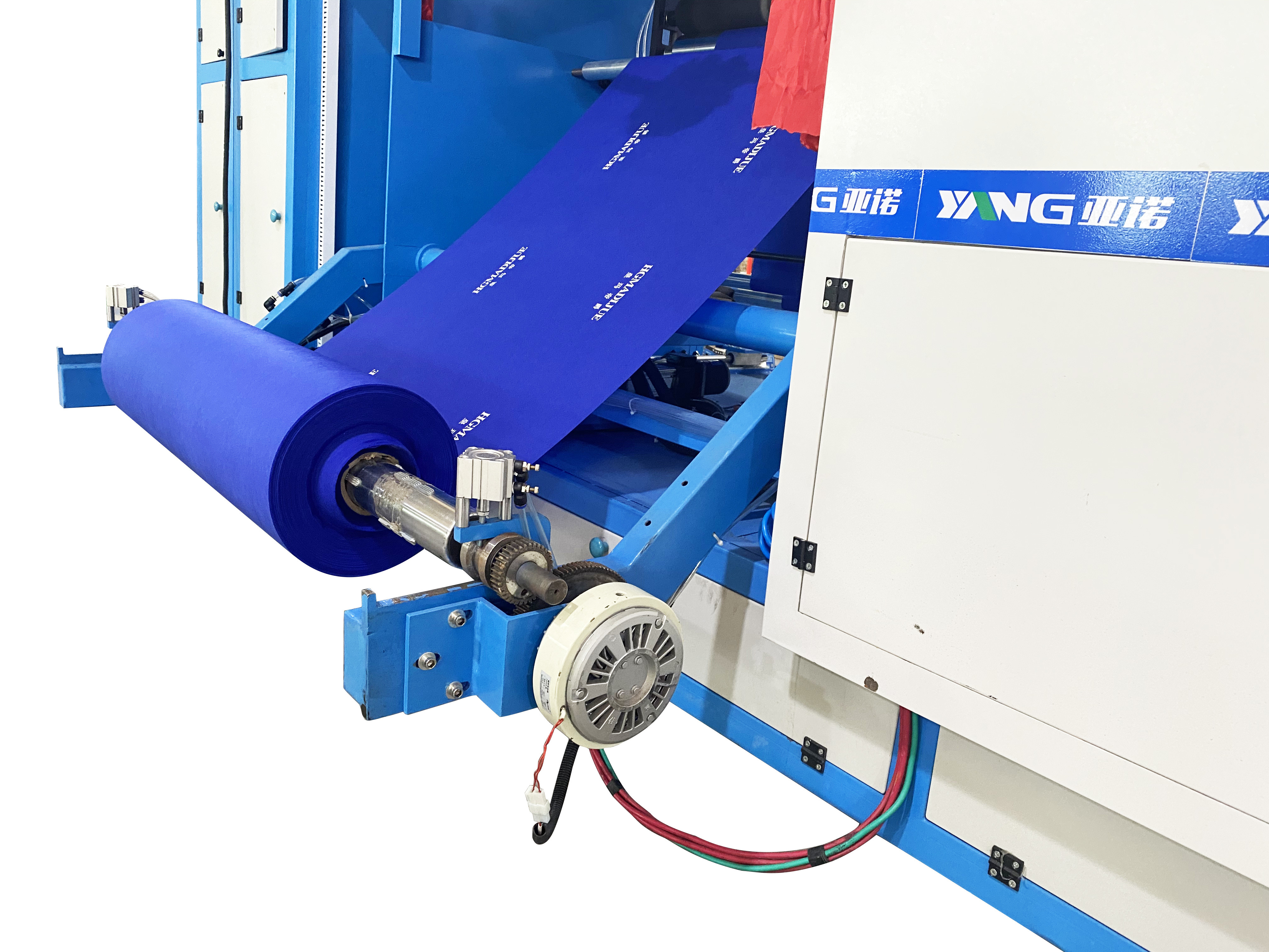 20kw Non Woven Roller Screen Printing Machine