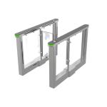 SUS304 Optical Swing Barrier Turnstile Waist Height Full Automatic