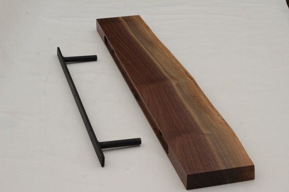 Sample Heavy Duty Metal Steel Support Rod Wall Mounted Hidden Floating Shelf Brackets
