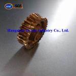 Speed Reducer Bronze Steel C45 Worm Wheel Gear