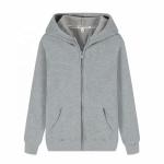 Fall Spring Breathable Zippered Mens Hoodies Zip Up Hoodie With Zipper Pockets