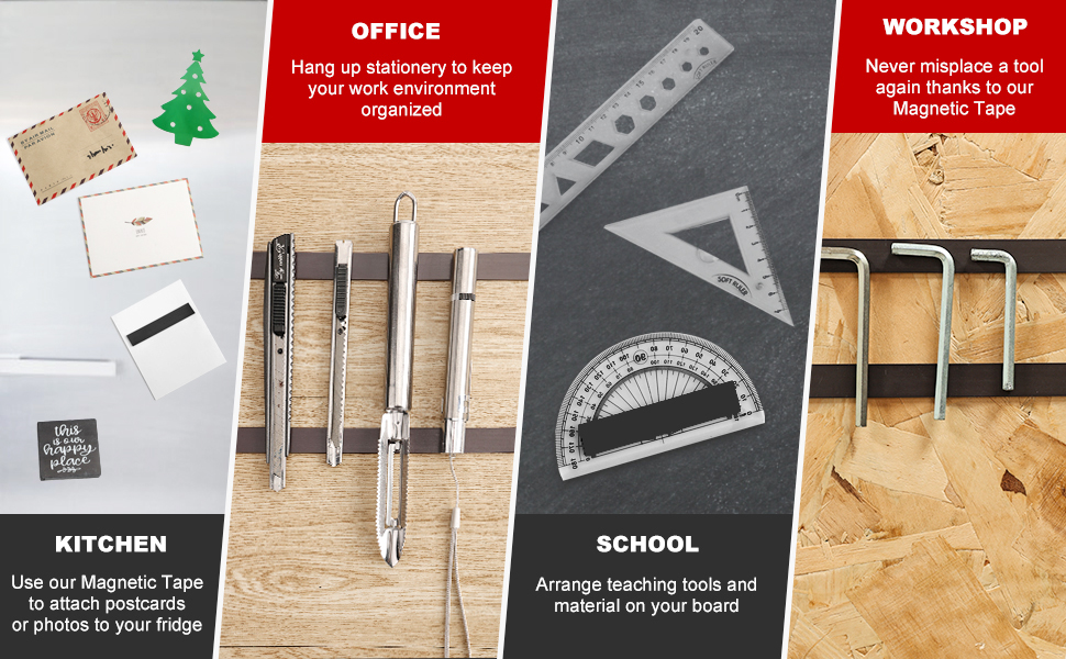 DIY Projects Made Easy with 3M Adhesive Flexible Strip Magnets Bending Service Included