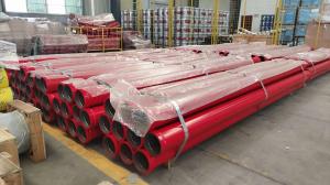 Quality Concrete pump pipes Single layer 4.5mm thickness wholesale