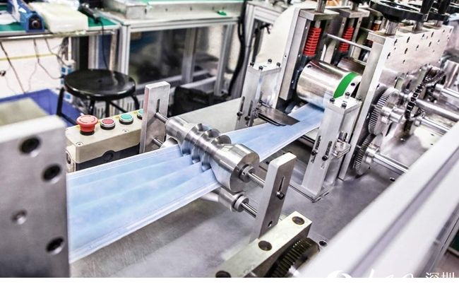 220V 50HZ Face Mask Production Line , Non Woven Mask Making Machine Ultrasonic Welding