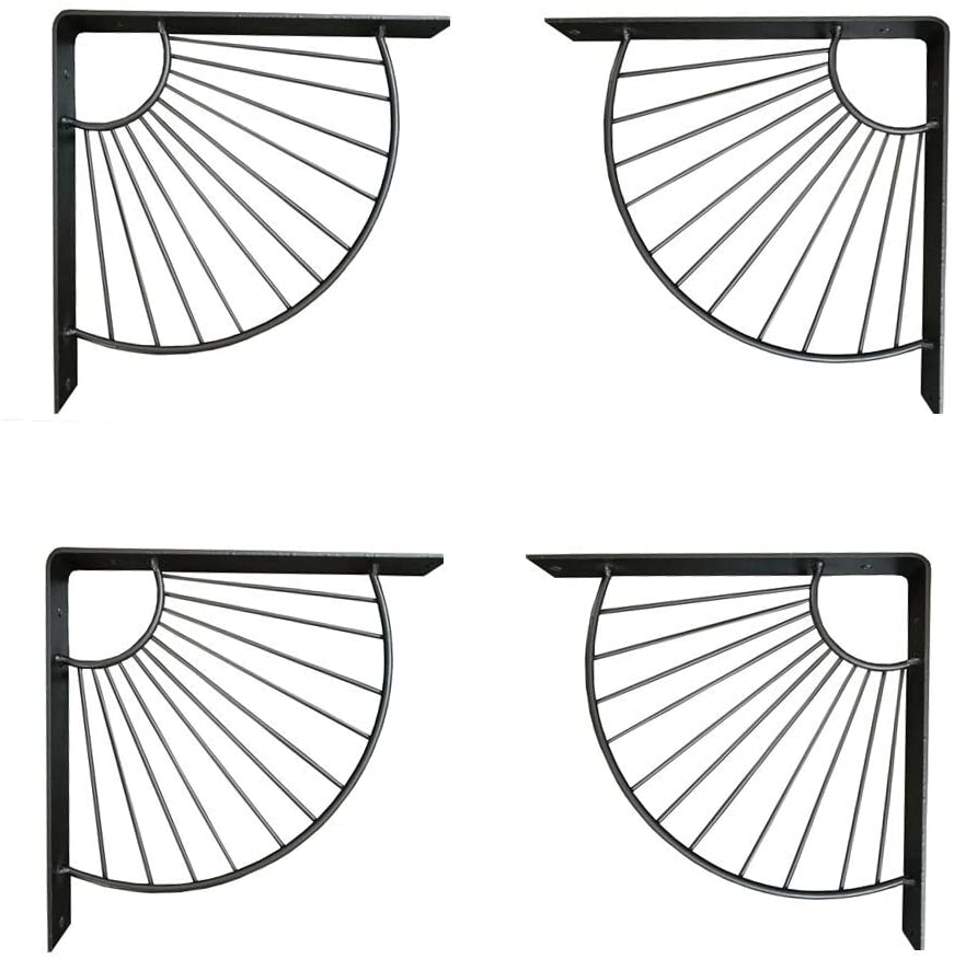 Instruction Floating Shelves Customized London Style Decorative Cast Iron Shelf Brackets