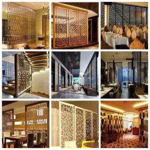 Quality OEM / ODM Contemporary Screen Room Divider Portable Divider Panels Fireproof wholesale