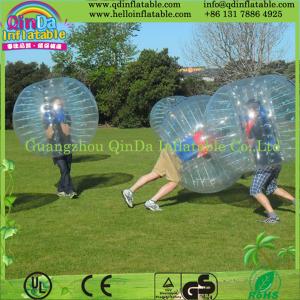 Quality Hot Bubble Football Inflatable Bumper Ball for Soccer Game wholesale