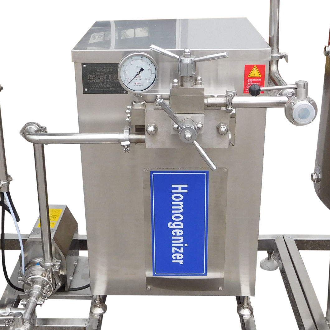 Best Price Sanitary Small Milk Homogenizer Machine Price for Sale and Ultrasonic Homogenizer