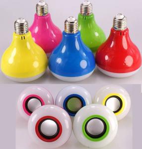Quality Remote Control Bluetooth Music Light Bulb 3W Speaker + 4W Lamps AC 90 - 240V wholesale