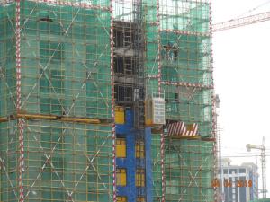 Quality VFD 2000 Kg Rack Pinion Lift Construction Hoist Safety wholesale