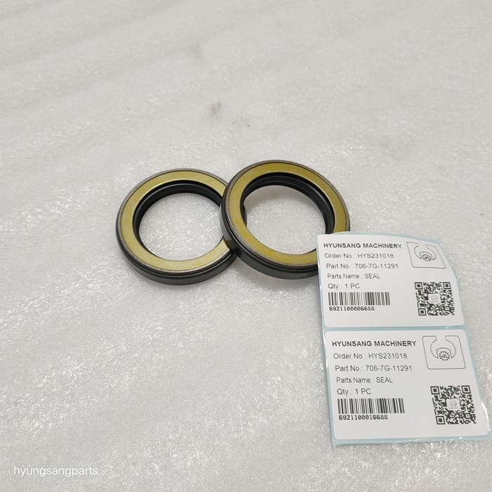 Excavator Oil Seal 706-7G-11291 7067G11291 706-7G-11290 7067G11290 For PC200 PC210