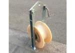 Single Nylon Sheave Stringing Wire Rope Pulley Blocks