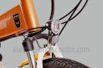 250 Watt Electric Folding Bike 20 Wheels , 55km Small Fold Up Electric Bike