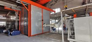 China Adjustable Rotating Speed Shuttle Rotomolding Machine Manufactured For Plant on sale