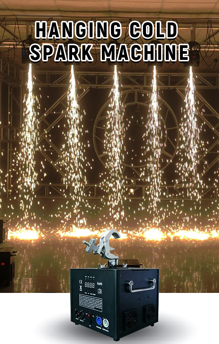 5-11.8ft Sparkler Machine Wedding Electronic Indoor Sparkler Fountain Rental