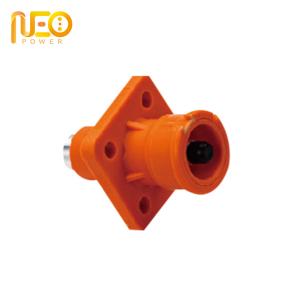 Quality Big Flange Short Type Right Angle Connector Energy Station Socket Wire Harness wholesale