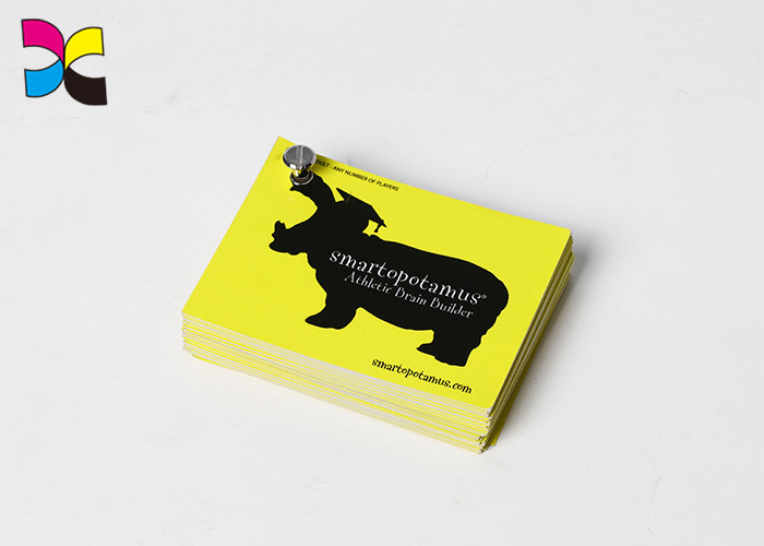 Pattern Custom Printed Christmas Cards OEM Lamination With Cardboard Box Package