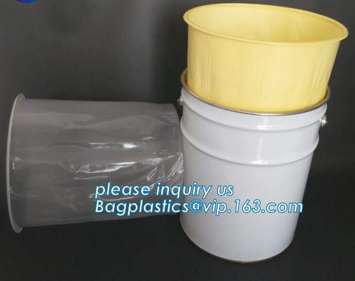 Rigid Barrel, buscket, liner, pail, can liner, Disposable 5 Gallon Rigid Pail Liners, Drum Liners | Pail Liners | Indust