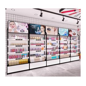 Quality Acrylic Cosmetic Display Rack For Nail Polish Perfume Retail Mascara Shop Counter Stand wholesale