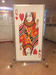 Wall Panel Parition With Wheels, Event Show Exhibition Panel Sheet,Portable