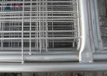 Galvanized Spraying Builders Temporary Fencing , Temporary Construction Fence