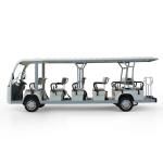 18.6mph Speed Electric Shuttle 17 Passenger Sightseeing Bus With 80-100km
