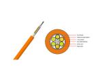 Single Mode Fiber Optic Cable , Indoor Optical Cable Breakout Type