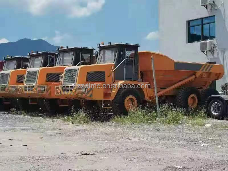 Euro 2 Emission Standard 60 Ton 6X6 All Wheel Drive Articulated Dump Truck for Mining