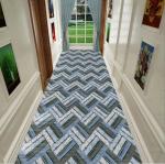 Super Geometric Style Large Commercial Floor Mat For Flower Entrance Corridor