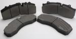 Green Auto Brake Pads 80000km Warranty IATF16949 / ISO9001 Certificated