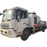 18Mpa 100CBM Used Concrete Trailer Pump , Truck Mounted Concrete Line Pump