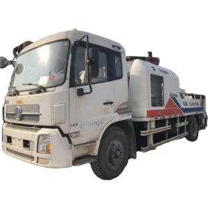 Quality 18Mpa 100CBM Used Concrete Trailer Pump , Truck Mounted Concrete Line Pump wholesale