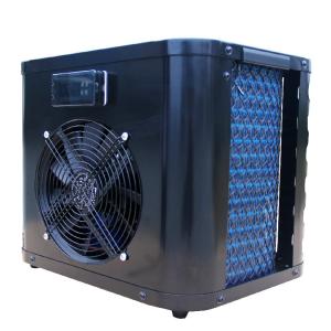 Quality Black Swimming Pool Mini Heat Pump 4Kw Low Carbon Heating Pump COP Up To 5.2 wholesale